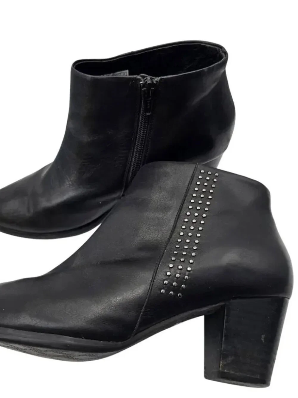 Vionic Leather Ankle Boots